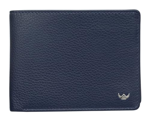Golden Head Capri RFID Protect Billfold Coin Wallet Blue Golden Head Capri RFID Protect Billfold Coin Wallet Blue von Golden Head