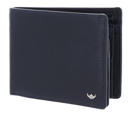 Golden Head Capri RFID Protect Billfold Coin Wallet Blue Golden Head Capri RFID Protect Billfold Coin Wallet Blue von Golden Head