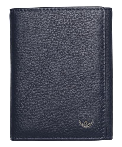 Golden Head Capri RFID Protect Petite Billfold Coin Wallet Blue Golden Head Capri RFID Protect Petite Billfold Coin Wallet Blue von Golden Head