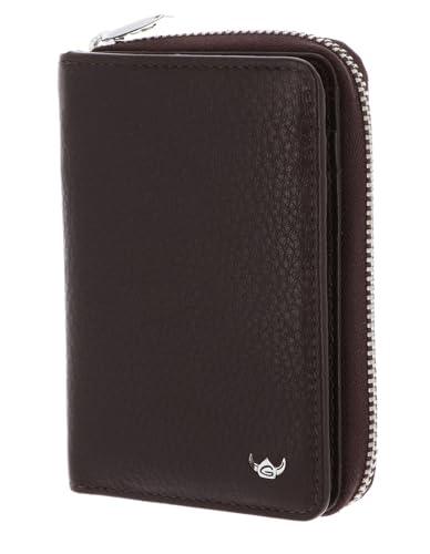 Golden Head Capri RFID Protect Zipped Billfold Coin Wallet Darkbrown Golden Head Capri RFID Protect Zipped Billfold Coin Wallet Darkbrown von Golden Head