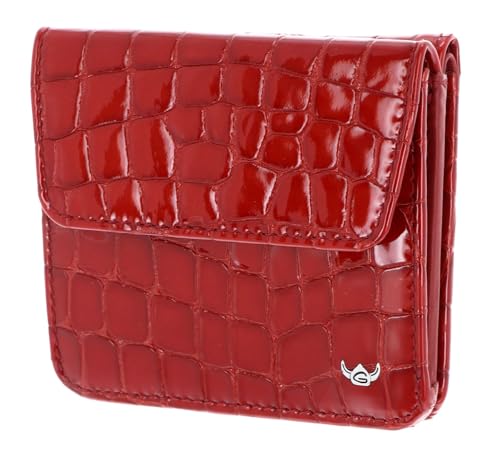 Golden Head Cayenne RFID Protect Billfold Coin Wallet with Front Snap Closure Cherry von Golden Head