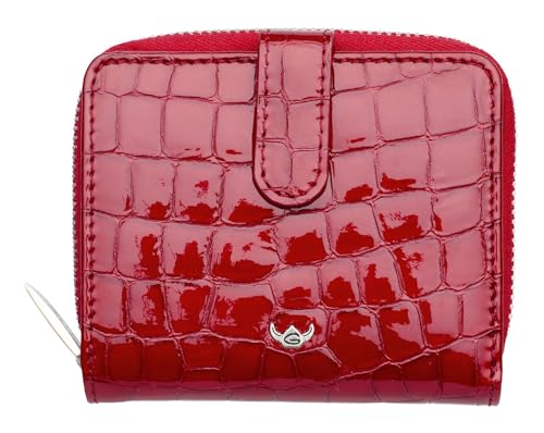 Golden Head Cayenne RFID Protect Petite Billfold Coin Wallet with Snap Closure Cherry von Golden Head