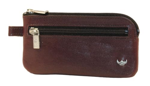 Golden Head Colorado Classic Zipped Key Case Bordeaux von Golden Head