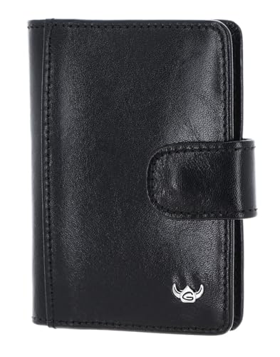 Golden Head Colorado RFID Credit Card Holder with Snap Closure Black Golden Head Colorado RFID Credit Card Holder with Snap Closure Black von Golden Head