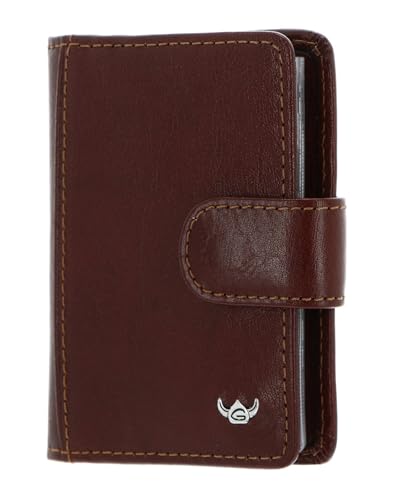 Golden Head Colorado RFID Credit Card Holder with Snap Closure Tabacco Golden Head Colorado RFID Credit Card Holder with Snap Closure Tabacco von Golden Head