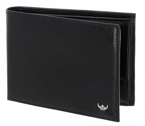 Golden Head Colorado RFID Protect Billfold Coin Wallet Black Golden Head Colorado RFID Protect Billfold Coin Wallet Black von Golden Head