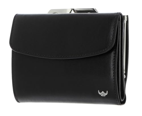 Golden Head Colorado RFID Protect French Coin Purse Wallet Black Golden Head Colorado RFID Protect French Coin Purse Wallet Black von Golden Head