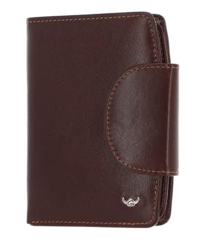 Golden Head Colorado RFID Protect Billfold Coin Wallet with Snap Closure Tobacco Golden Head Colorado RFID Protect Billfold Coin Wallet with Snap Closure Tobacco von Golden Head