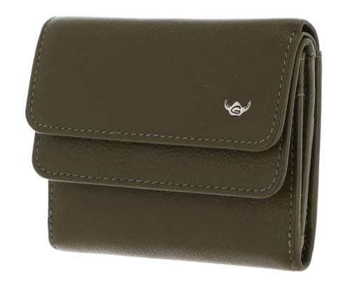 Golden Head Madrid RFID Protect Billfold Coin Wallet with Front Flap Snap Closure Olive Golden Head Madrid RFID Protect Billfold Coin Wallet with Front Flap Snap Closure Olive von Golden Head
