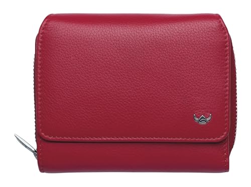 Golden Head Madrid RFID Protect Zipped Billfold Coin Wallet Red Golden Head Madrid RFID Protect Zipped Billfold Coin Wallet Red von Golden Head