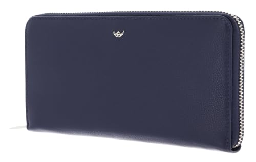 Golden Head Madrid RFID Protect Zipped Wallet Blue Golden Head Madrid RFID Protect Zipped Wallet Blue von Golden Head