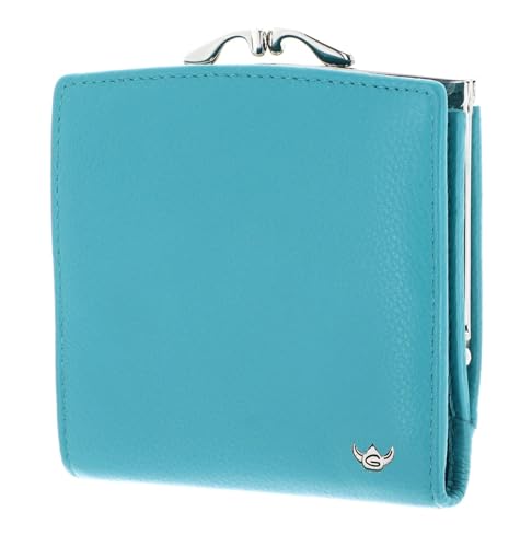 Golden Head Madrid RFID Protect French Coin Purse Wallet Turquoise Golden Head Madrid RFID Protect French Coin Purse Wallet Turquoise von Golden Head