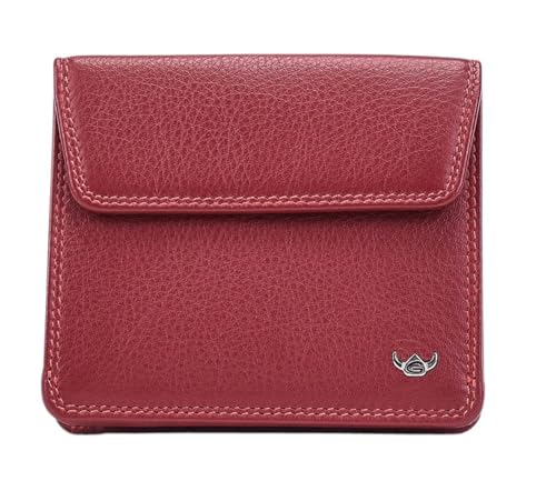 Golden Head Polo Billfold Coin Wallet with Front Flap Snap Closure Red Golden Head Polo Billfold Coin Wallet with Front Flap Snap Closure Red von Golden Head