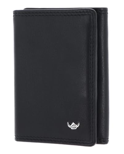Golden Head Polo RFID Protect Petite Billfold Coin Wallet Black Golden Head Polo RFID Protect Petite Billfold Coin Wallet Black von Golden Head