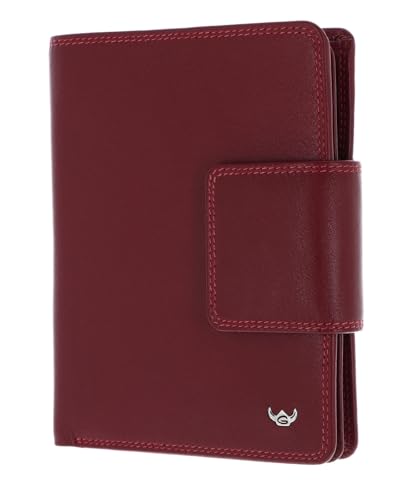 Golden Head Polo RFID Protect Billfold Coin Wallet with Snap Closure Red Golden Head Polo RFID Protect Billfold Coin Wallet with Snap Closure Red von Golden Head