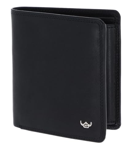 Golden Head Polo RFID Protect Billfold Coin Wallet Black Golden Head Polo RFID Protect Billfold Coin Wallet Black von Golden Head