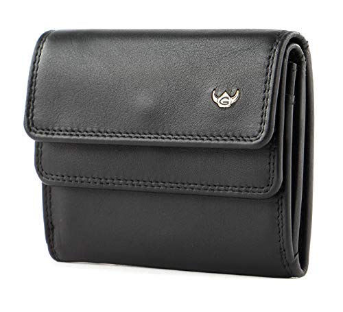 Golden Head Polo Überschlagbörse 10 cm schwarz Golden Head Polo Überschlagbörse 10 cm schwarz von Golden Head