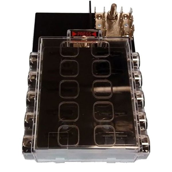 Goldenship 10 Fuses Panel Schwarz Goldenship 10 Fuses Panel Schwarz von Goldenship
