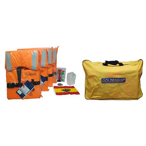 Goldenship 100n 4 Safety Set Gelb von Goldenship