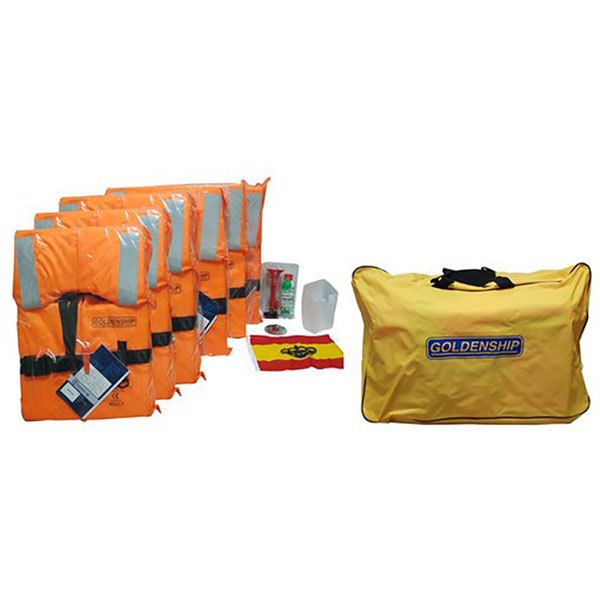 Goldenship 100n 6 Safety Set Orange von Goldenship