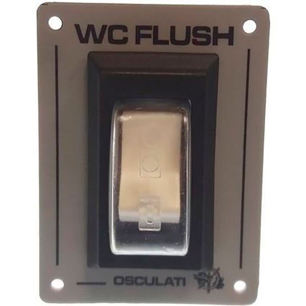 Goldenship Toilet Switch 12-24v Silber Goldenship Toilet Switch 12-24v Silber von Goldenship