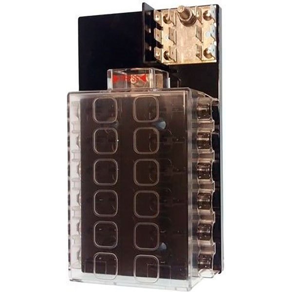 Goldenship 12 Fuses Panel Schwarz Goldenship 12 Fuses Panel Schwarz von Goldenship