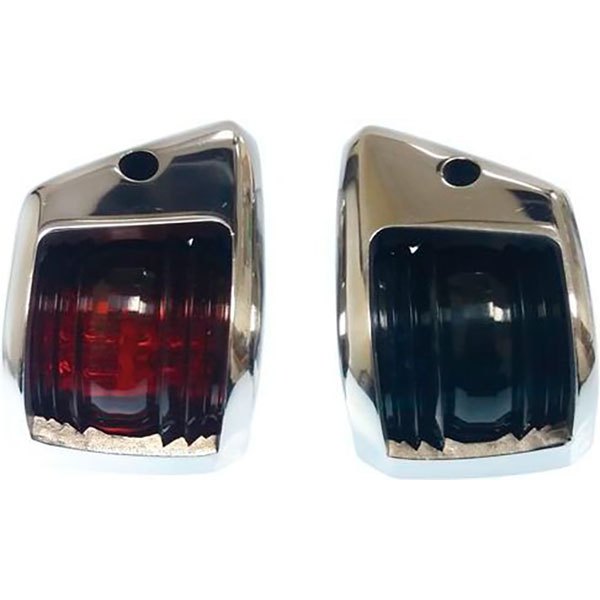 Goldenship Stainless Steel 65ma Port/starboard Navigation Led Light Kit 39x56x76 Mm 12v 2 Units Silber Goldenship Stainless Steel 65ma Port/starboard Navigation Led Light Kit 39x56x76 Mm 12v 2 Units Silber von Goldenship