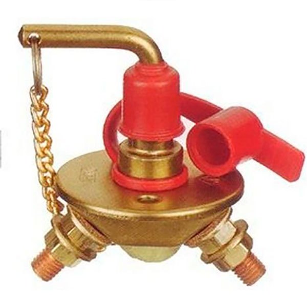 Goldenship Stainless Steel Battery Disconnector 150a 12-24v Golden 58 mm Goldenship Stainless Steel Battery Disconnector 150a 12-24v Golden 58 mm von Goldenship