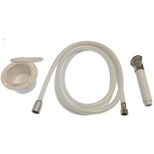 Goldenship Shower With Push Button Vertical Surface 2.5 M Weiß Goldenship Shower With Push Button Vertical Surface 2.5 M Weiß von Goldenship