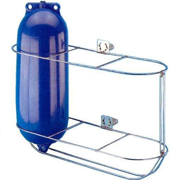 Goldenship 3 Fenders Holder Blau 17 x 51 cm von Goldenship