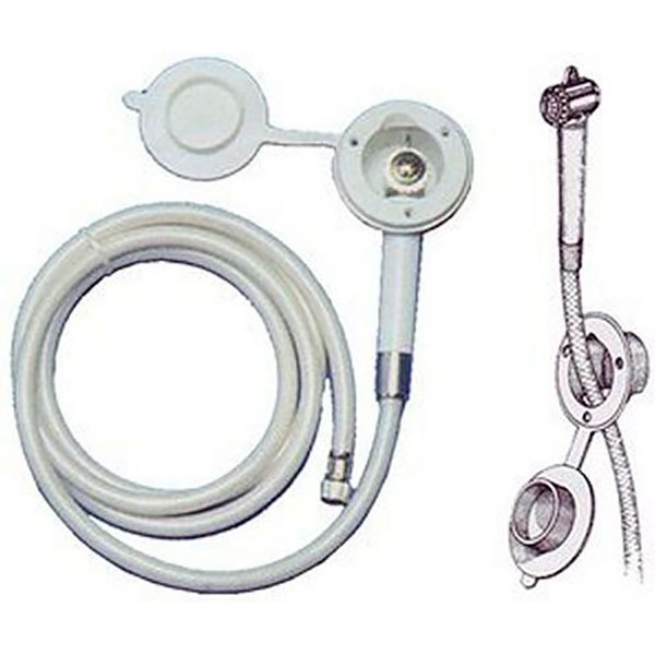 Goldenship Shower With Push Button Vertical Surface 4 M Weiß Goldenship Shower With Push Button Vertical Surface 4 M Weiß von Goldenship