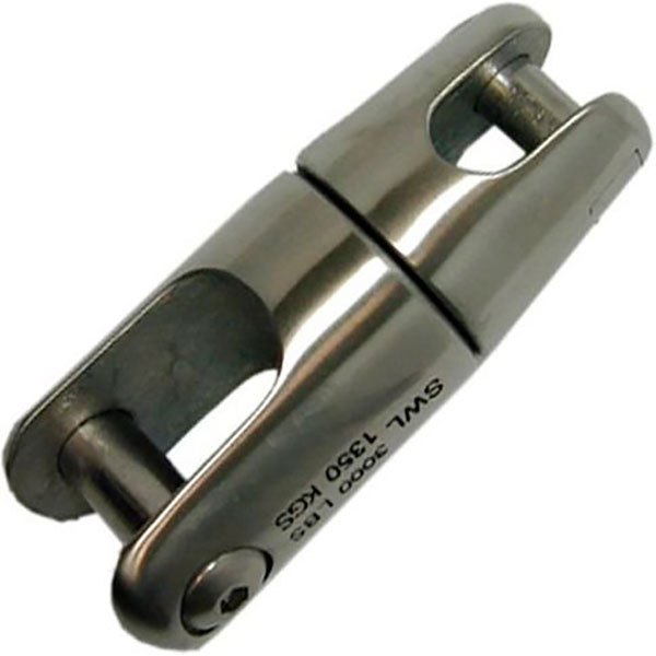 Goldenship Anchor Connector Swivel Silber 6 / 8 mm von Goldenship