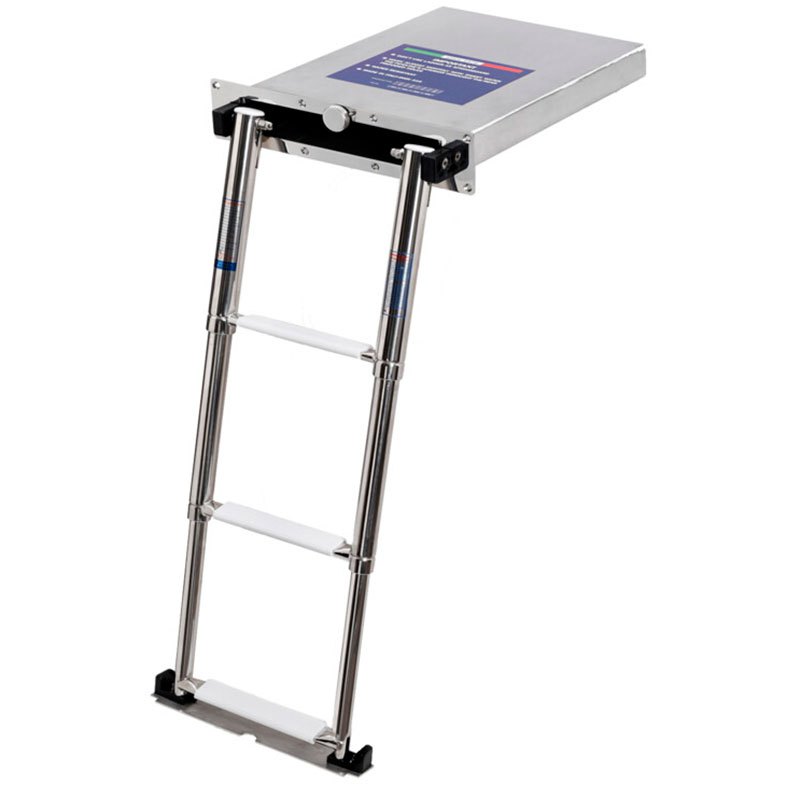Goldenship Foldaway Ladder 3 Steps Silber Goldenship Foldaway Ladder 3 Steps Silber von Goldenship