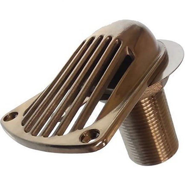 Goldenship Gs30247 Stainless Steel Strainer Intake Thru Hull Silber 1 1/2´´ von Goldenship