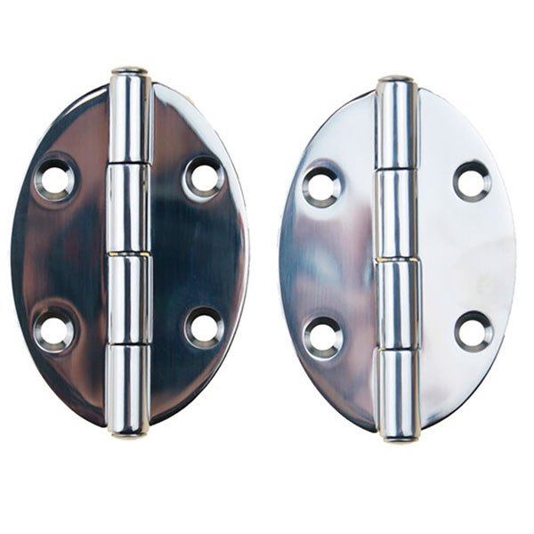 Goldenship Inox Oval Hinge 2 Units Silber 78 x 56 mm Goldenship Inox Oval Hinge 2 Units Silber 78 x 56 mm von Goldenship