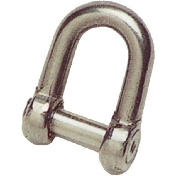 Goldenship Long Twist Shackle 5 Units Silber 12 mm von Goldenship