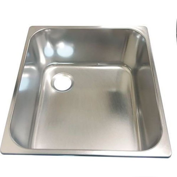 Goldenship Rectangular Sink Silber 17.5 x 32.5 cm von Goldenship