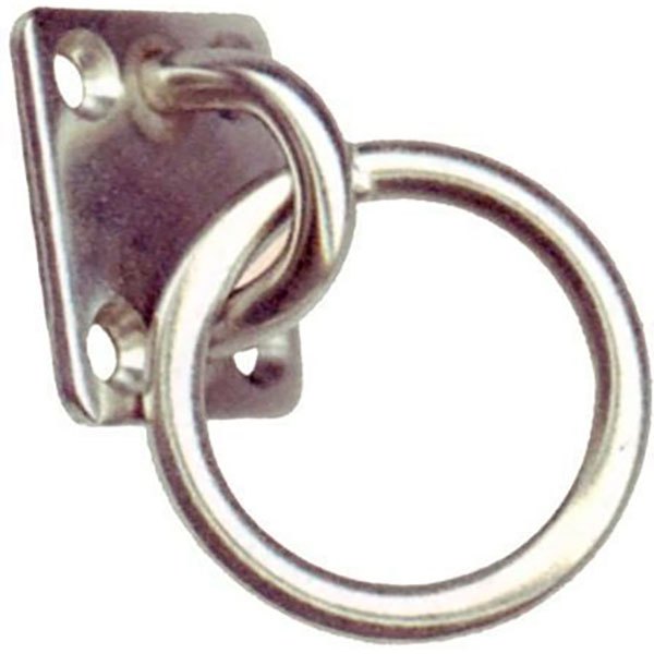 Goldenship Ring Square Eye Plate 5 Units Silber 50 x 40 mm Goldenship Ring Square Eye Plate 5 Units Silber 50 x 40 mm von Goldenship