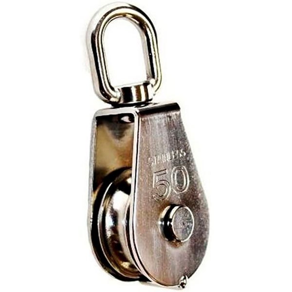 Goldenship Swivel Eye Pulley Single Sheave 10 Units Silber 8 mm Goldenship Swivel Eye Pulley Single Sheave 10 Units Silber 8 mm von Goldenship