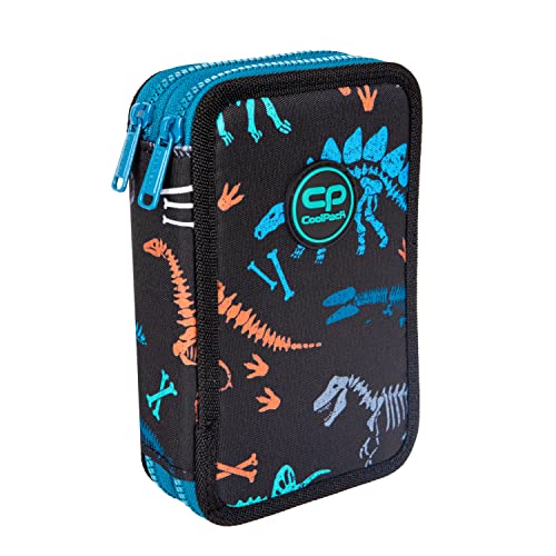 COOLPACK 2-fache Federtasche Federmappe Federmäppchen Fossil 35-teilig gefüllte Schüleretui Stifte und Pinsel Fanartikel inkl. Aufgabenheft Federbox Etui Stiftetasche Schlamper-Etui Schul-Etui COOLPACK 2-fache Federtasche Federmappe Federmäppchen Fossil 35-teilig gefüllte Schüleretui Stifte und Pinsel Fanartikel inkl. Aufgabenheft Federbox Etui Stiftetasche Schlamper-Etui Schul-Etui von Goldkids