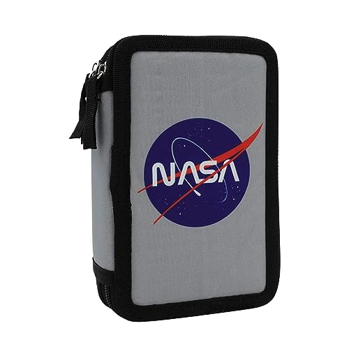 Goldkids Federmappe NASA Federmäppchen Federtasche XXL Schüleretui Federtasche Federpenal Schulmäppchen grau 3 Fächer 45-teilig gefüllt inkl Hausaufgabenheft Goldkids Federmappe NASA Federmäppchen Federtasche XXL Schüleretui Federtasche Federpenal Schulmäppchen grau 3 Fächer 45-teilig gefüllt inkl Hausaufgabenheft von Goldkids