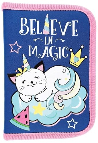 Goldkids Federtasche Federmappe Federmäppchen ohne Inhalt Schüleretui Stifte und Pinsel Fanartikel Federbox Etui Stiftetasche Schlamper-Etui Schul-Etui Caticorn Katze Cat Motiv Goldkids Federtasche Federmappe Federmäppchen ohne Inhalt Schüleretui Stifte und Pinsel Fanartikel Federbox Etui Stiftetasche Schlamper-Etui Schul-Etui Caticorn Katze Cat Motiv von Goldkids