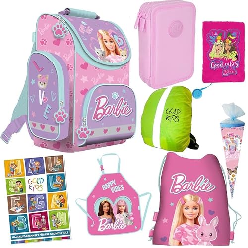 Goldkids - Schulranzen für Jungen und Mädchen - Schul-Rucksack für Kinder mit Federmäppchen - Schuhbeutel und Hausaufgabenheft - Monster High Motiv - 1-3 Klasse Goldkids - Schulranzen für Jungen und Mädchen - Schul-Rucksack für Kinder mit Federmäppchen - Schuhbeutel und Hausaufgabenheft - Monster High Motiv - 1-3 Klasse von Goldkids