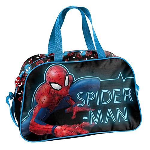 Marvel Spiderman Spider-Man Handtasche Sporttasche Trainingstasche Schultertasche Tasche Reisetasche Sport Bag inkl. leuchtender Anhänger Marvel Spiderman Spider-Man Handtasche Sporttasche Trainingstasche Schultertasche Tasche Reisetasche Sport Bag inkl. leuchtender Anhänger von Goldkids