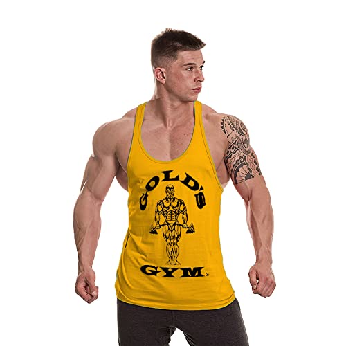 Goldsgym Muscle Joe Premium Tank Top - gelb, XL von Gold's Gym