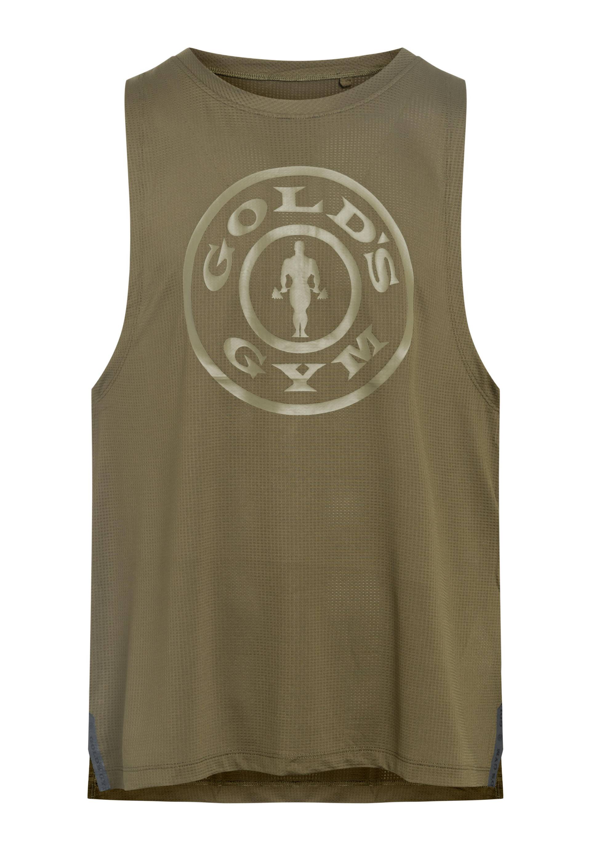 Tanktop PIERCE khaki von Golds Gym