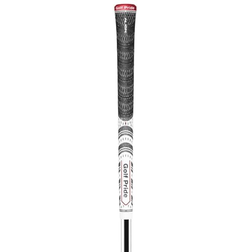 Golf Pride Unisex-Erwachsene MCC Classic Align Midsize 600 gerippte Golfgriffe, Weiß, Rot, Schwarz Golf Pride Unisex-Erwachsene MCC Classic Align Midsize 600 gerippte Golfgriffe, Weiß, Rot, Schwarz von Golf Pride