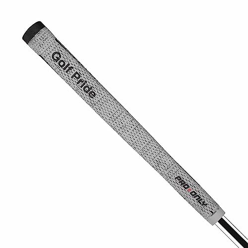 Golf Pride Pro Only Cord Red Star 72 cc Puttergriff, Grau von Golf Pride