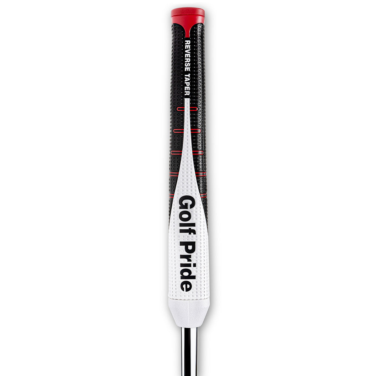 Golf Pride Reverse Taper Pistol Golf Putter Grip, Mens, Black/ white/ red, Large | American Golf von Golf Pride