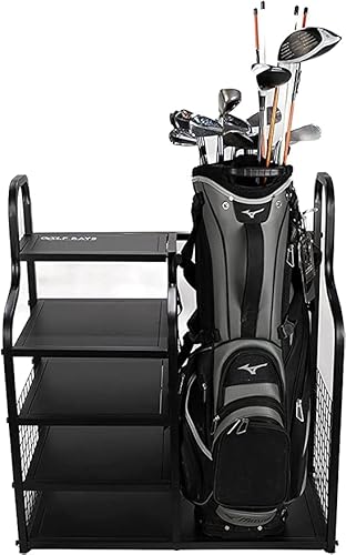 Einzelne Golftaschen-Display-Organizer, perfekte Golftasche und Schuhaufbewahrung für ein Golferhaus, organisieren Sie Ihre Golftasche jetzt mit einem Aufbewahrungs-Organizer. Einzelne Golftaschen-Display-Organizer, perfekte Golftasche und Schuhaufbewahrung für ein Golferhaus, organisieren Sie Ihre Golftasche jetzt mit einem Aufbewahrungs-Organizer. von Golf bays